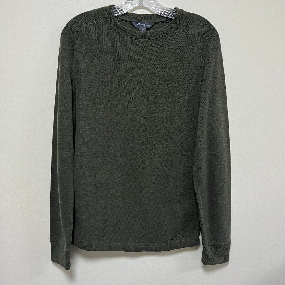 Eddie Bauer Green Crewneck Sweatshirt